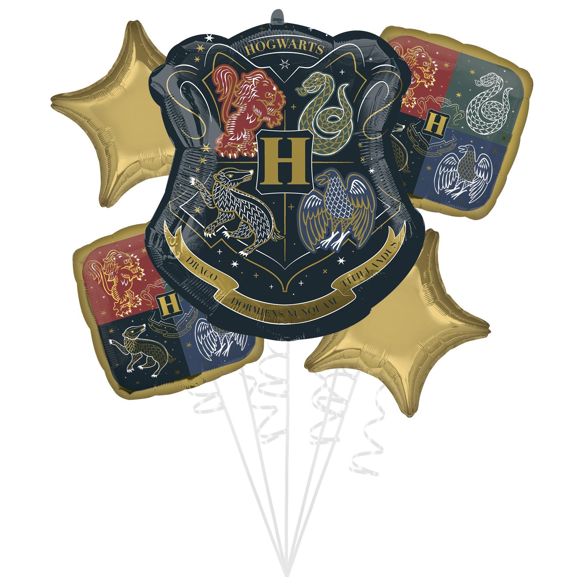 Hogwarts Foil Balloon Bouquet